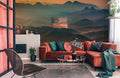 Mountains Overlooking Wallpaper Mural