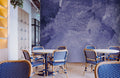 Old Purple Paint Wall Wallpaper Mural