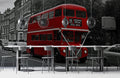 Red Double Decker Bus Wallpaper Mural