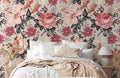 Romantic Bright Flowers Wallpaper Mural