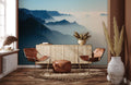Sea of Clouds at Peak Wallpaper Mural