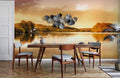 Swan Lake Wallpaper Mural