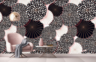 Umbrella Art Wallpaper Mural