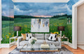 Vibrant Dreamy Hilltop Wallpaper Mural