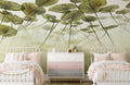 Vibrant Lotus Pool Wallpaper Mural