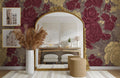 Vintage Large Peonies Wallpaper Mural