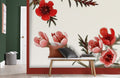 Winter Plum Wallpaper Mural