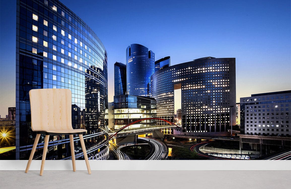 Paris Metropolis Wallpaper Mural