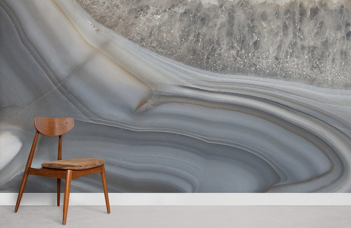 Ripple Marble Wallpaper Mural Room