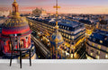 Paris in Bloom Wallpaper Mural