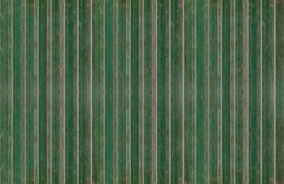 Vintage Green Striped Marble Texture Wallpaper for Classic Interiors Décor