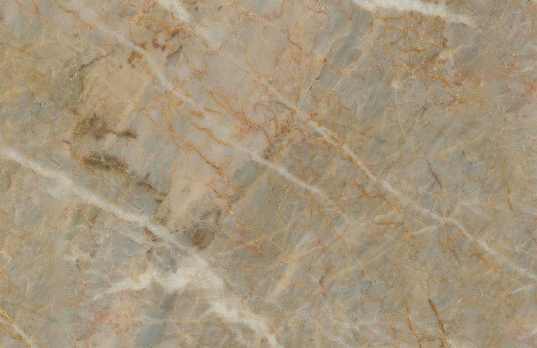 Elegant Natural Stone Effect Wallpaper in Warm Earthy Marble Tones