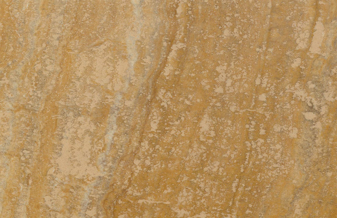Golden Earth Textured Wall Covering - Rustic Yellow Stone Design Wallpaper