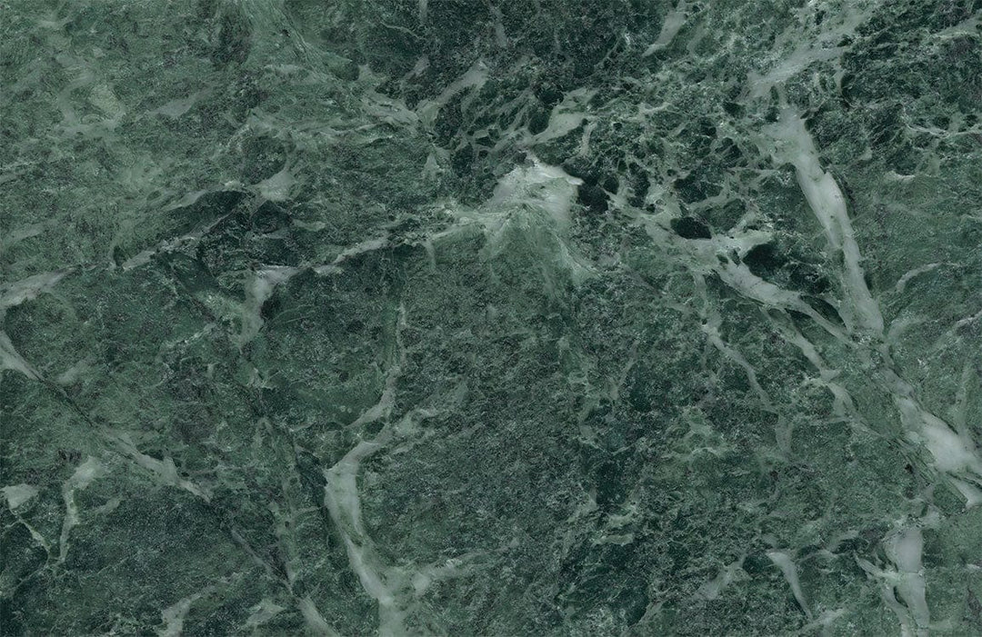 Luxurious Green Marble Effect Wallpaper - Elegant Stone Texture Design