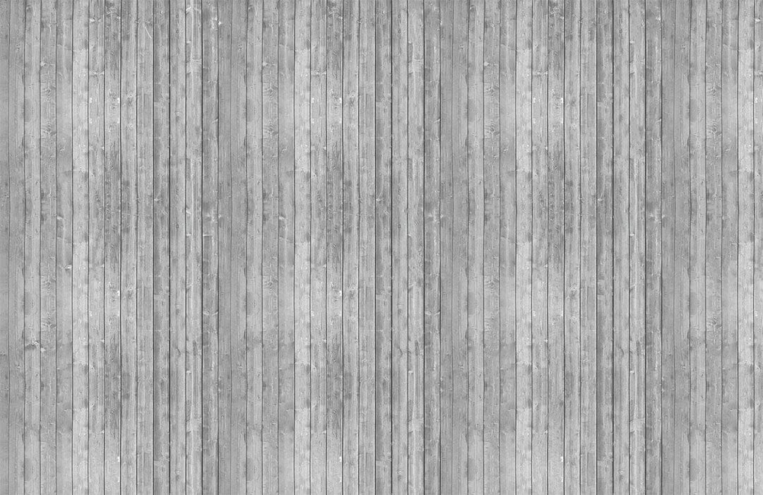 Rustic Grey Weathered Wood Plank Effect Wallpaper - Vintage Industrial Style
