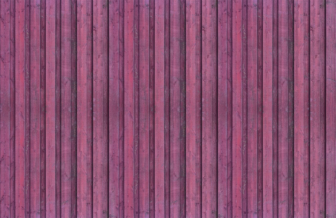 Vintage Plum Wooden Panel Wallpaper - Rustic Textured Wall Décor Design