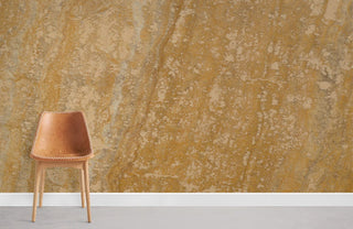 Yellow Dots Stone Wallpaper Mural