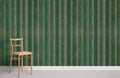 Green Wood Texture Wallpaper Mural