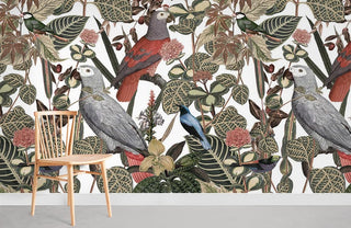 Jungle Bird Wallpaper Mural