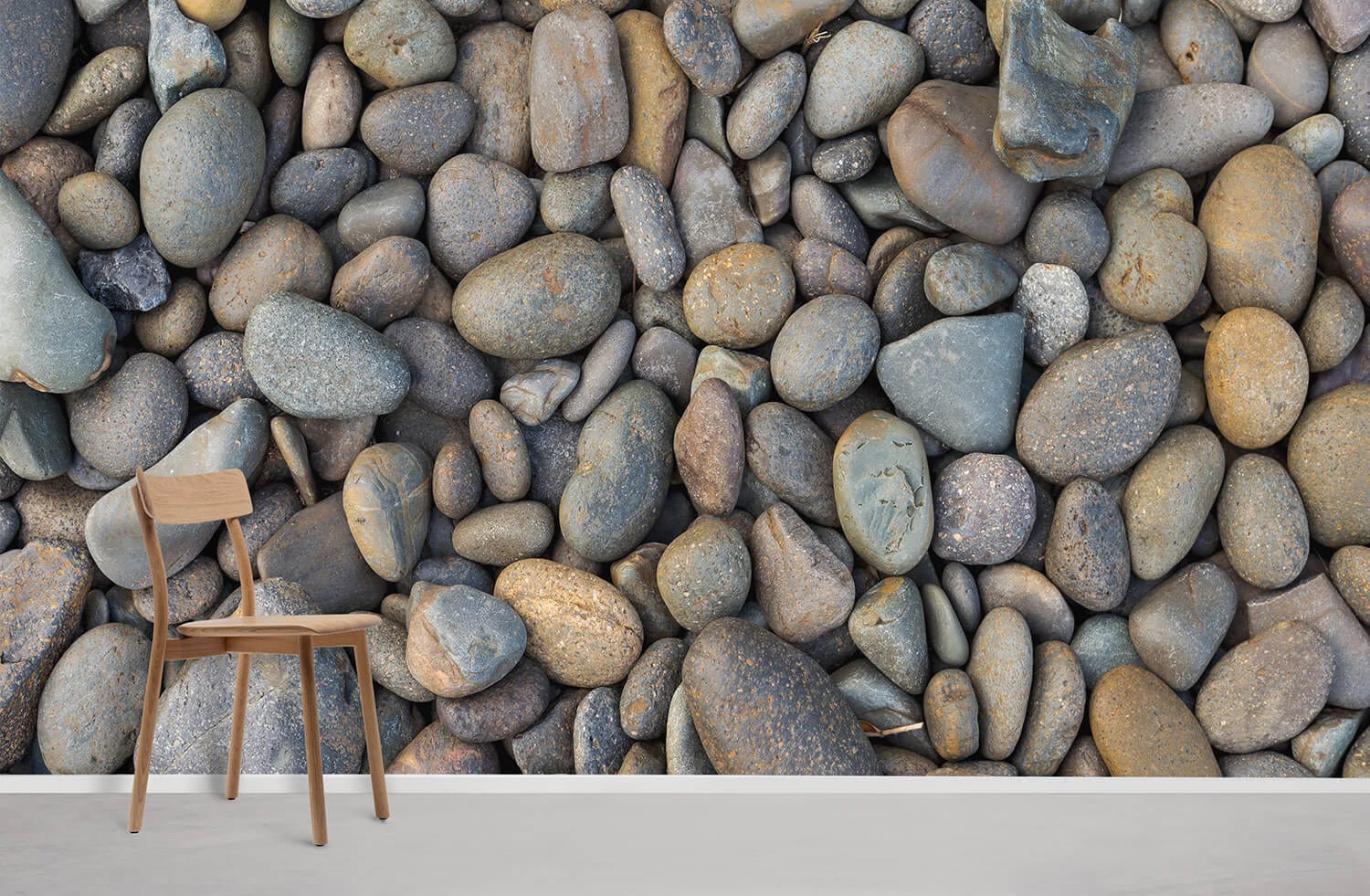 3D Pebble Wallpaper Mural