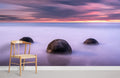 Misty Ocean Wallpaper Mural