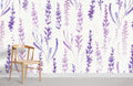 Purple Vines Wallpaper Mural