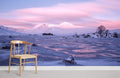 Dreamy Snow Scenery Wallpaper Mural