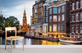 Amsterdam at Dusk Wallpaper Mural