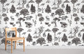Forest Animals Wallpaper Mural