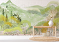 Watercolour Scenery Wallpaper Mural