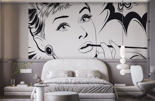 Audrey Hepburn Wallpaper Mural
