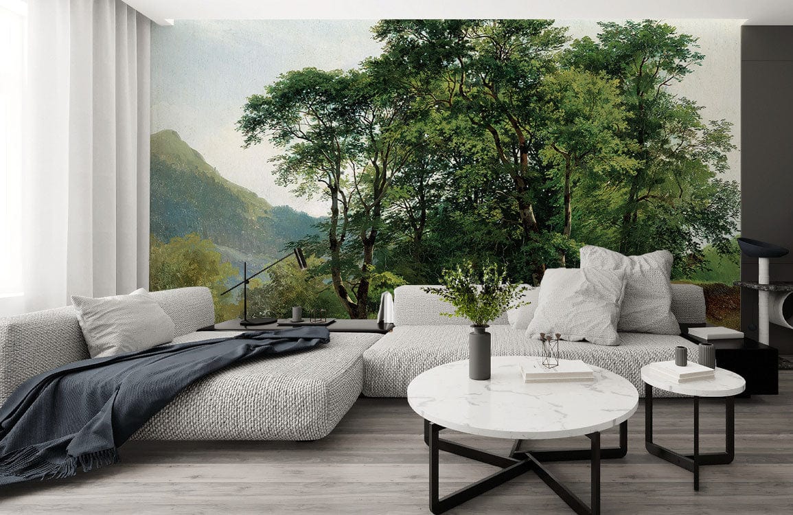 Beech Forest in Switzerland Wallpaper Mural