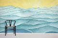 Rolling Mountain Range Wallpaper Mural