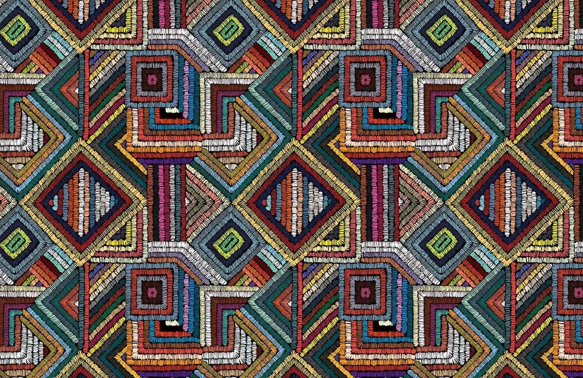 Bohemia Pattern Wallpaper Mural
