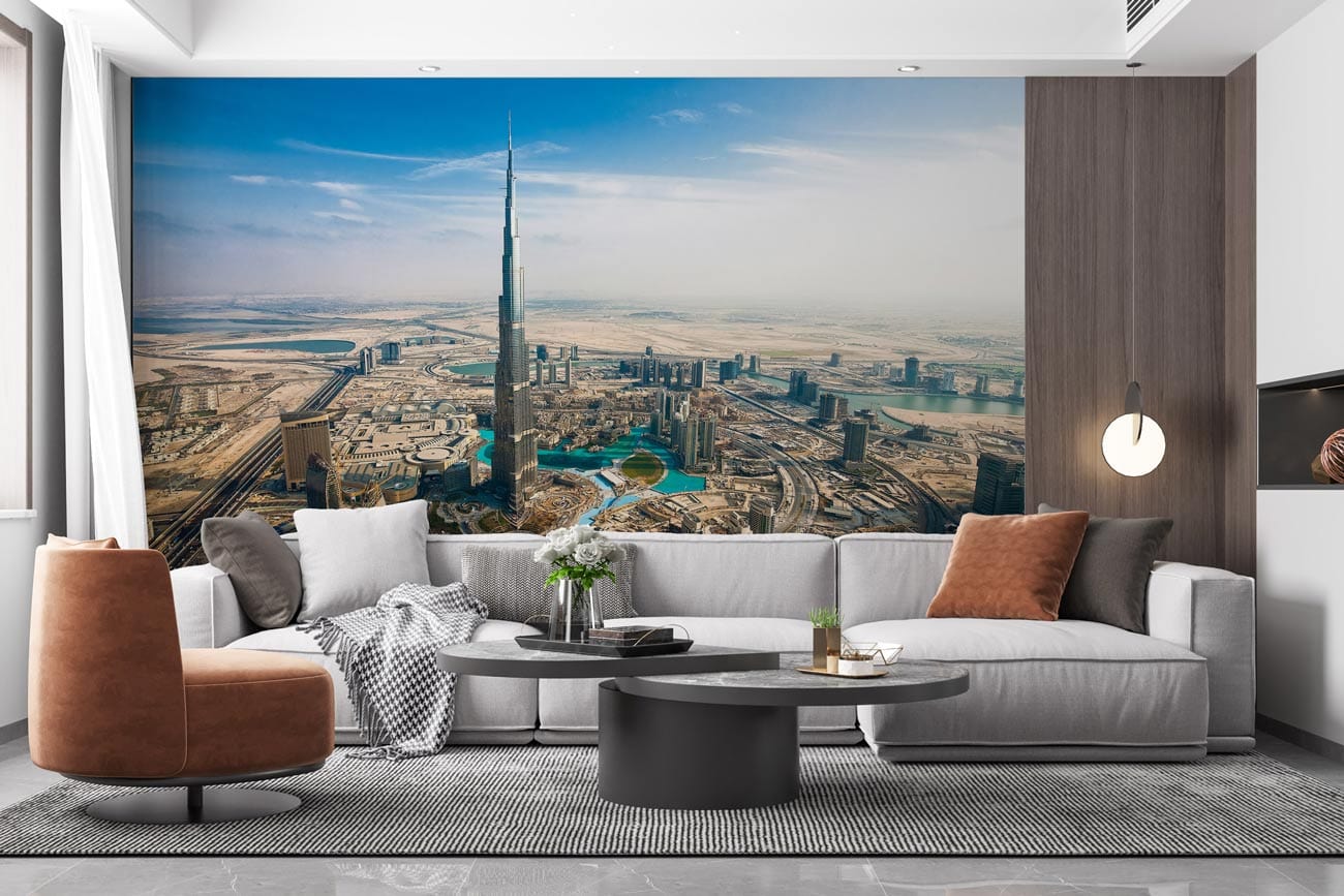 Burj Khalifa Wallpaper Mural | Landmarks Wallpaper Murals