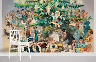 Christmas Tree Wallpaper Mural