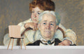Cyrus J. Lawrence & Grandson Wallpaper Mural