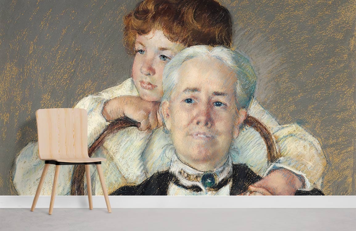 Cyrus J. Lawrence & Grandson Wallpaper Mural