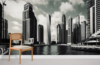 Dubai Riverside Wallpaper Mural