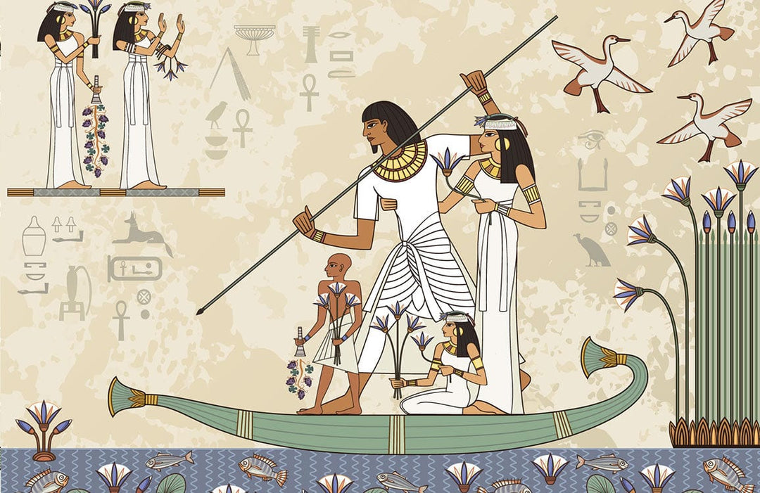 Egyptian King Ⅱ Plain Wallpaper Mural
