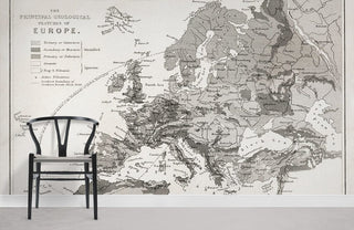 Europe Geology Wallpaper Mural