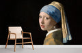 Girl with a Pearl Earring Wallpaper Mural
