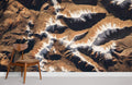 Himalayas from Space Wallpaper Mural
