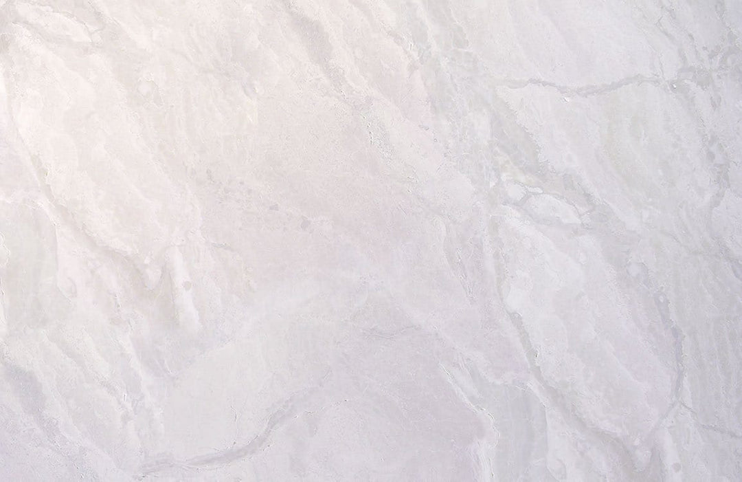 Elegant Marble Effect Mural Wallpaper in Soft White Tones for Modern Interiors