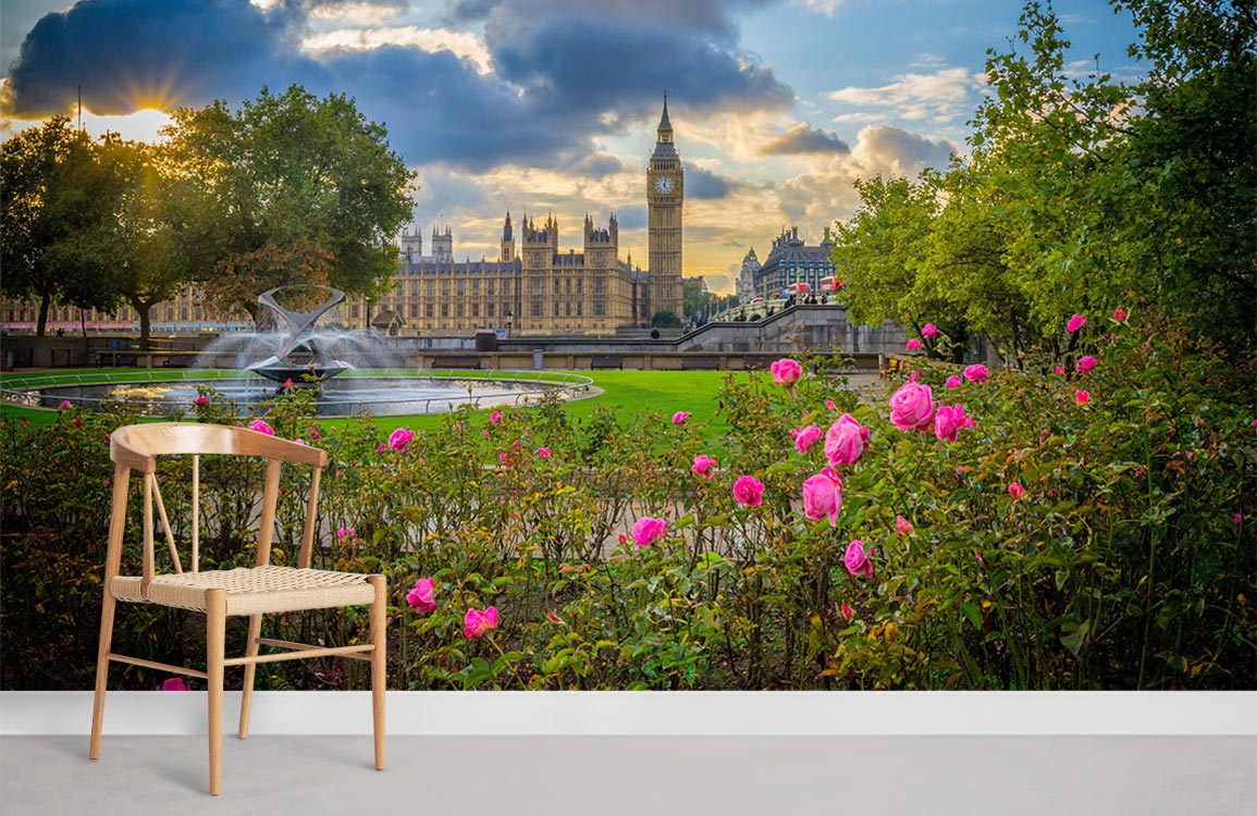 London Park Wallpaper Mural