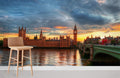 London Riverside Wallpaper Mural