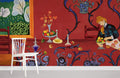 Madam's Dinner Party Wallpaper Mural