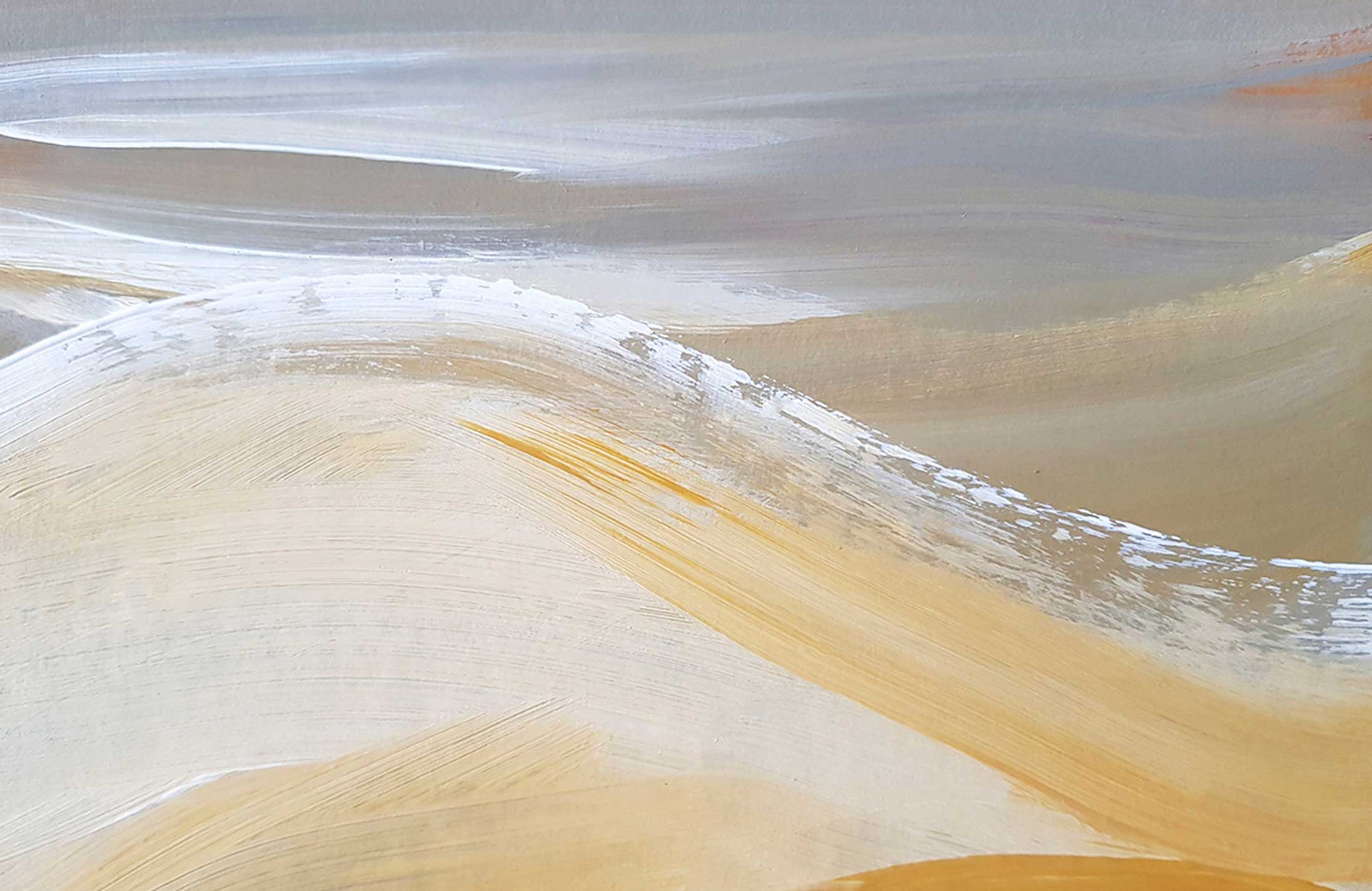 Elegant Sandy Dunes Mural Wallpaper - Neutral Tones for Serene Interiors