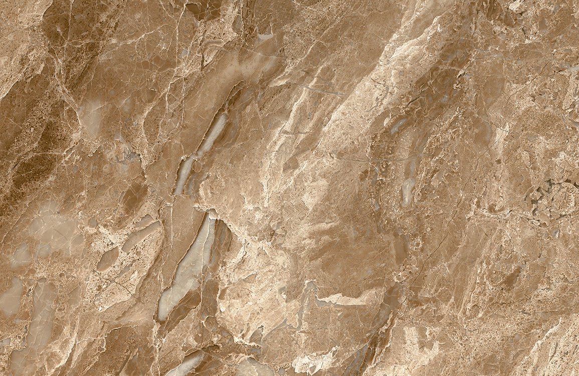 Elegant Brown Marble Pattern Wallpaper - Luxurious Earth Tones Design