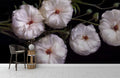 Noblessa White Yarrow Wallpaper Mural